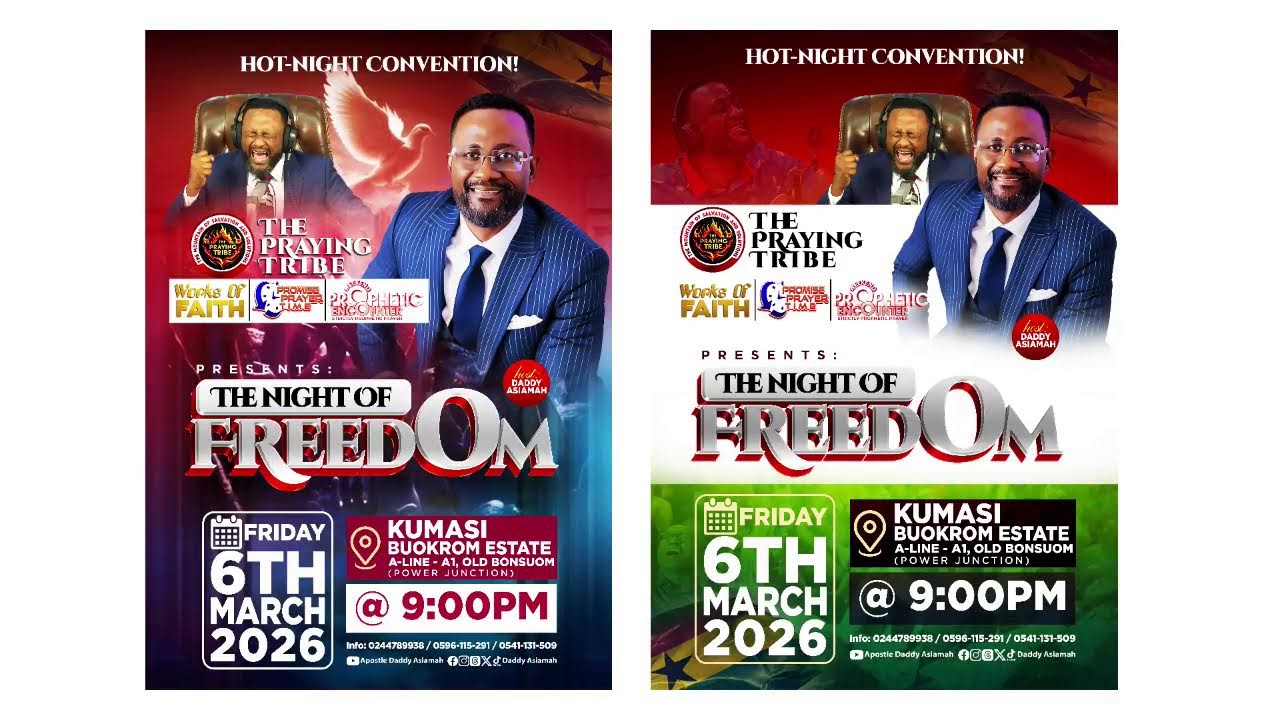🔴LIVESTREAM: NHYIRA WORKS OF FAITH WITH Daddy Asiamah (SCATTER - DAY 1) #everyone 24/02/2026