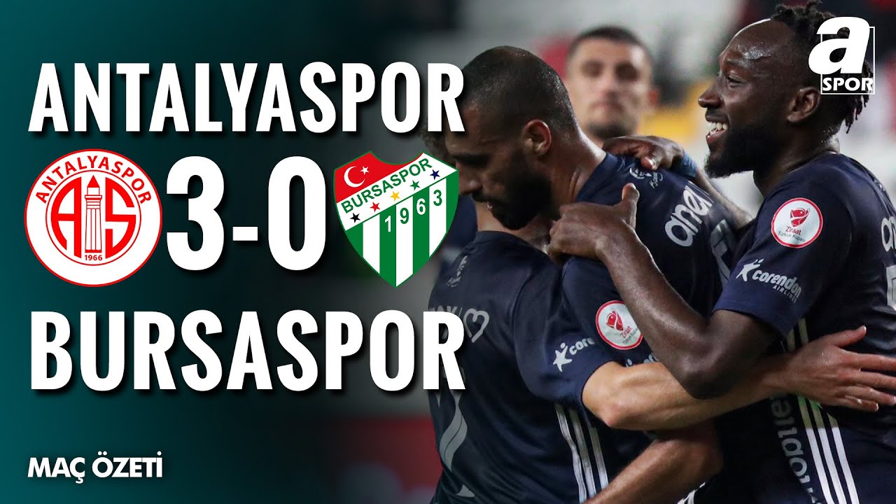 Antalyaspor 3-0 Bursaspor | MA&Ccedil; &Ouml;ZETİ | Ziraat T&uuml;rkiye Kupası 3. Tur | 29.10.2025