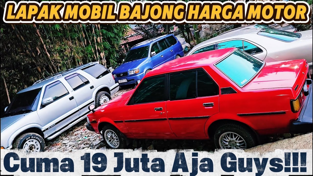 Lapak Mobil Bajong Murah Dalem Gang Cibinong‼️Cash 19juta Aja Guys‼️Kijang Corolla Lancer Soluna‼️