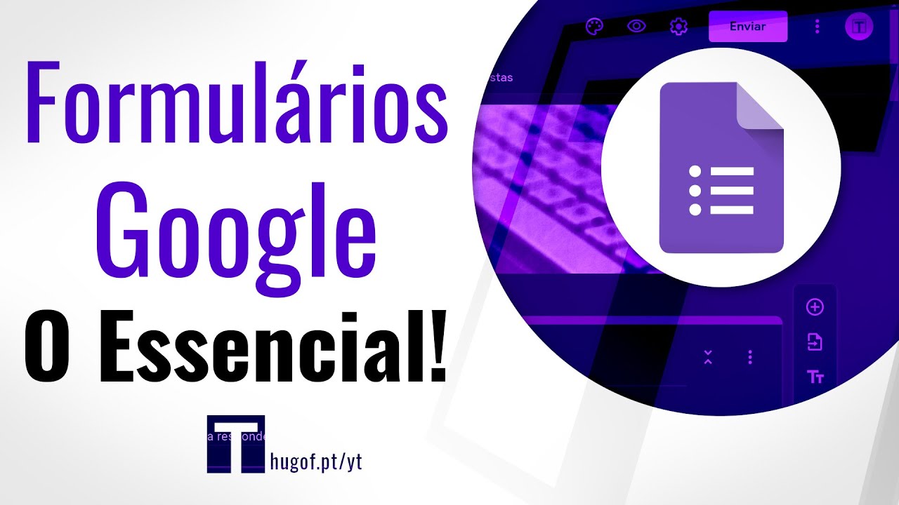 Criar Perguntas e Ver Respostas no Google Forms (formulários e questionários online) - Episódio 1