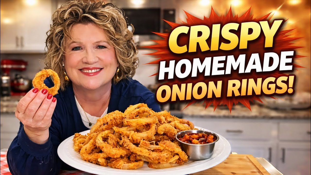  Southern-Style Crispy Homemade Onion Rings Recipe