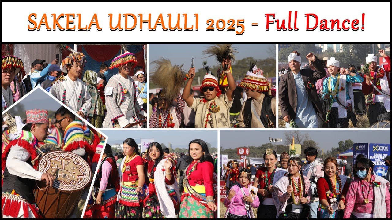 Sakela Udhauli 2025 || Sakela Udhauli festival, Sakela Dance, Kirat Rai Cultural Celebration, 4K