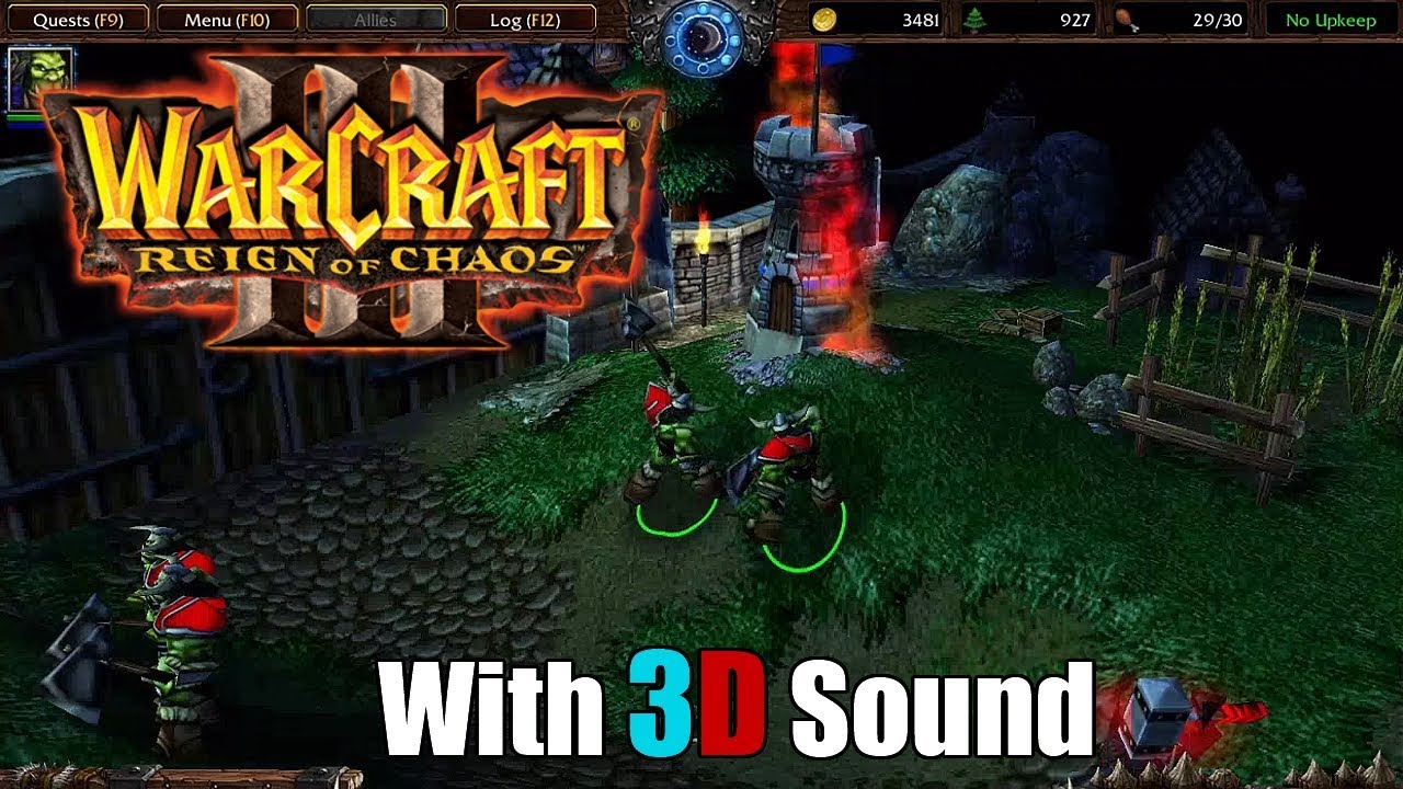 You CAN'T play Warcraft III with this IMMERSIVE AUDIO FEATURE anymore! 🎧