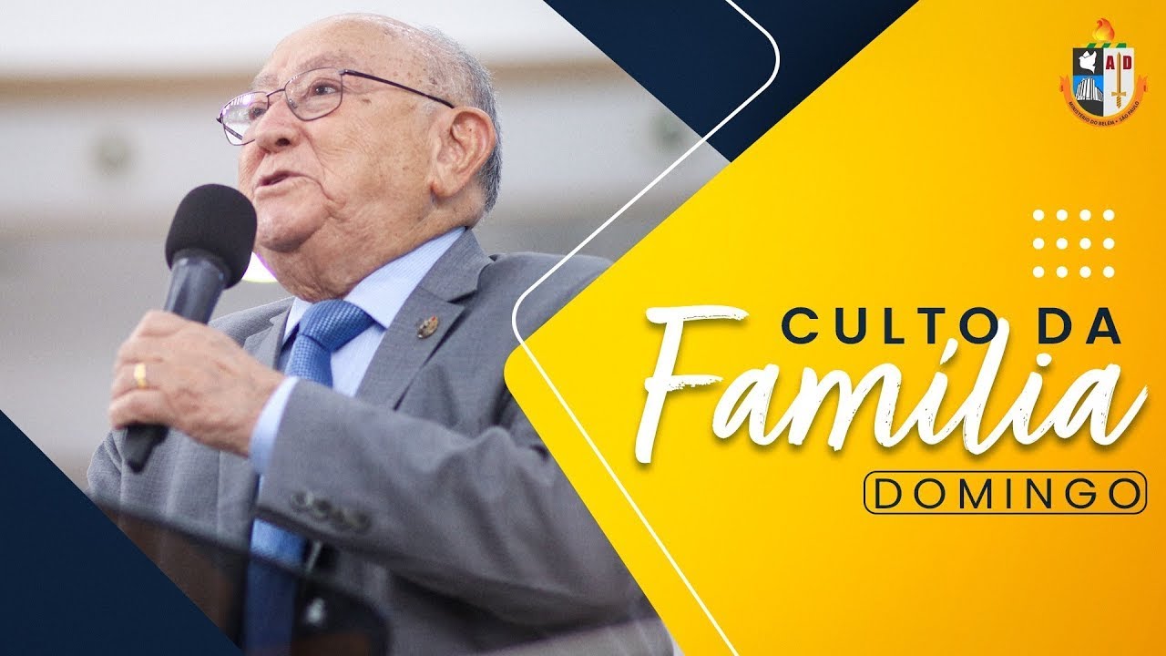 CULTO DA FAMÍLIA | 16/03/2025 | TV AD BELÉM