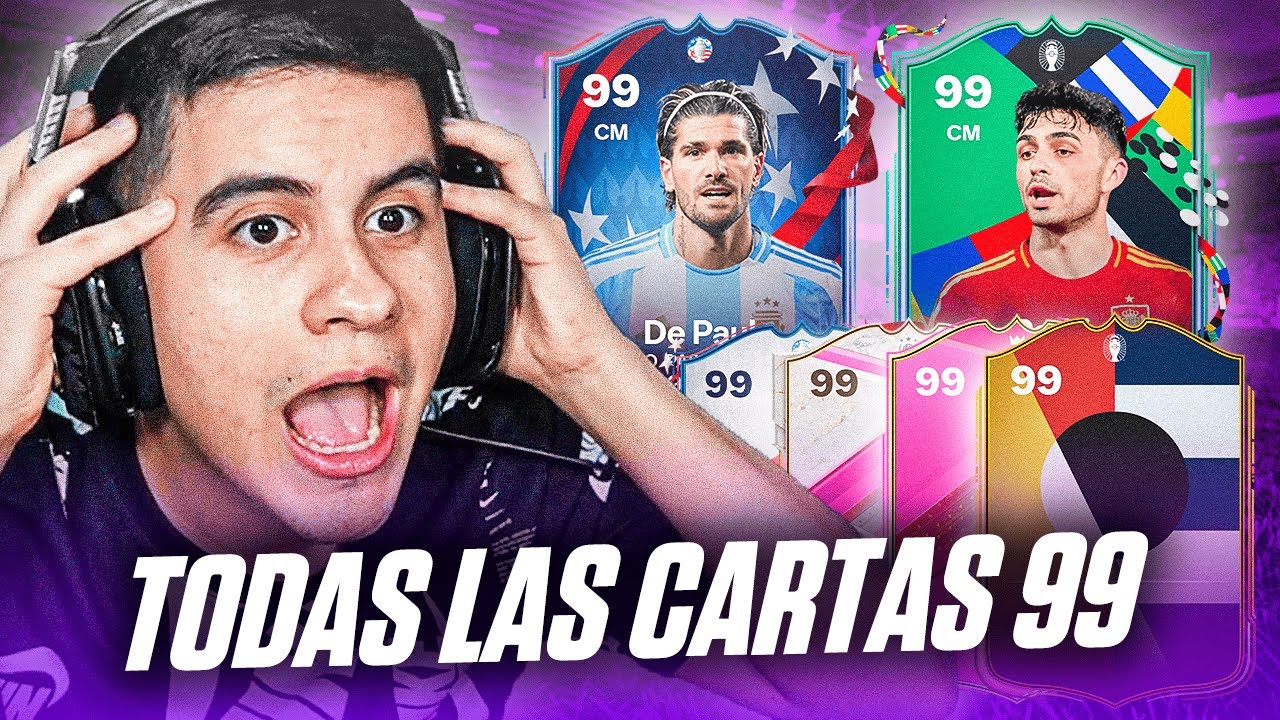PRUEBO A TODOS LOS 99 DE EA FC 24 😱