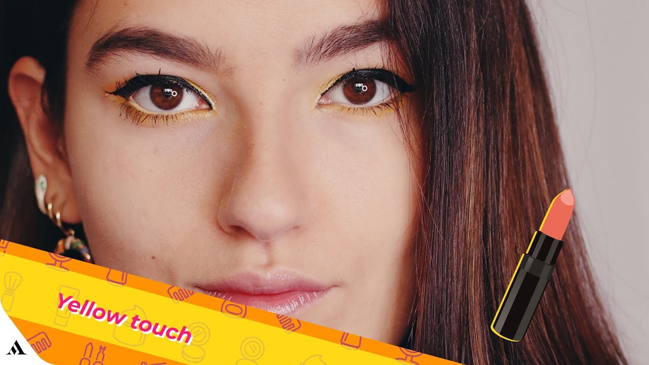 Trucco occhi giallo 👀 💛-  Beauty Lab con Alessiarux 👩
