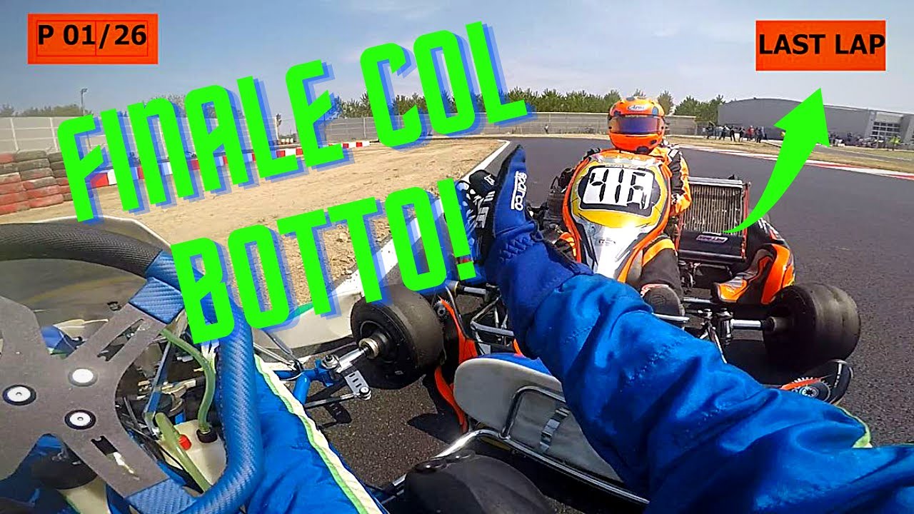 UNA GARA FINITA COL BOTTO *crash* // KartSport Gara Cremona Circuit 125 TAG