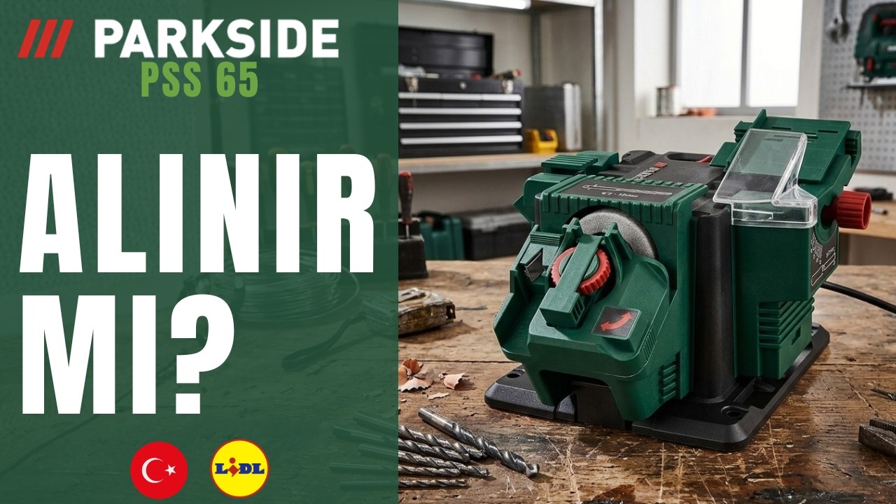 BILEME İSTASYONU PARKSIDE  PSS 65 D1 TÜRKÇE TURKISH LIDL