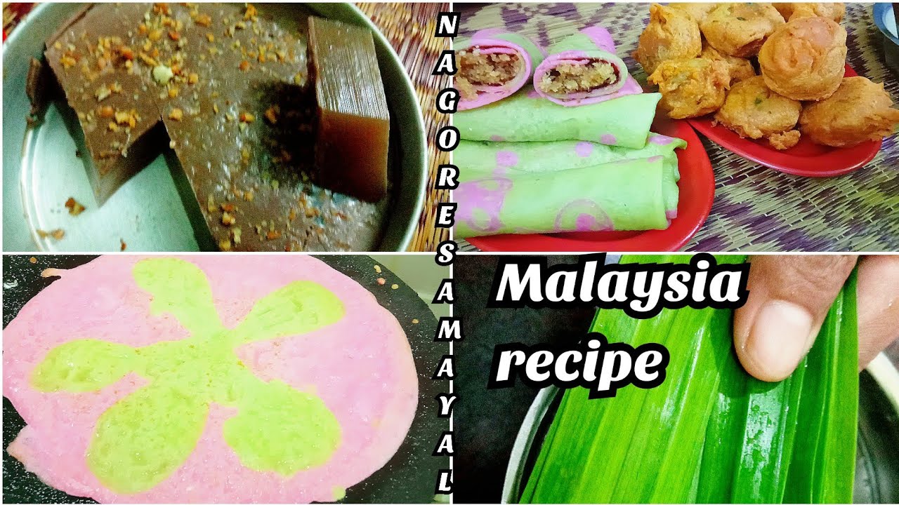 Malaysia recipe (sweet recipe) in Nagore samayal in tamil