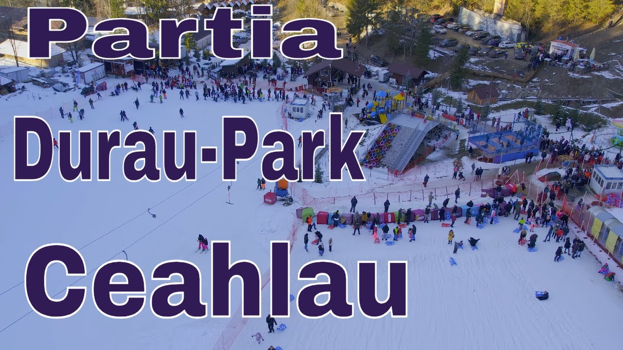 Descopera partia Durau Park din Durau-Neamt/Ceahlau /Discover Durau Park Ski Resort In Durau/Ceahlau