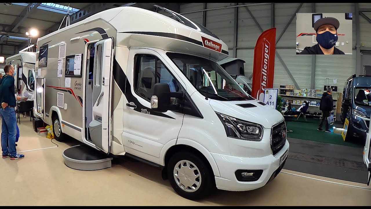 Challenger 287 GA graphite edition premium RV Camper Van Camping car Ford walkaround +interior A1752