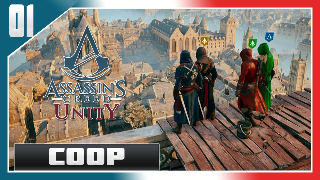 Assassin's Creed: Unity - COOP #1 - Power Noob's em Ação...