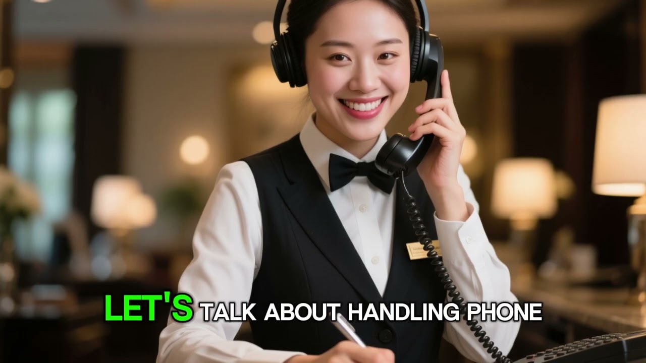 English Every Hotel Receptionist Must Know