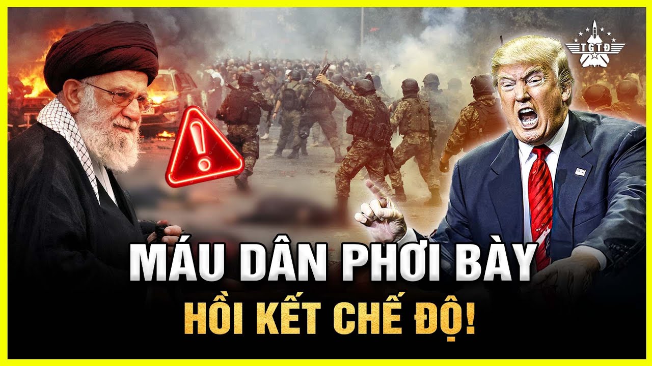 Khamenei Tung Đội Tử Hình Xuống Đường – 8.210 Lính Được Lệnh “Xóa Sổ Đám Đông”!