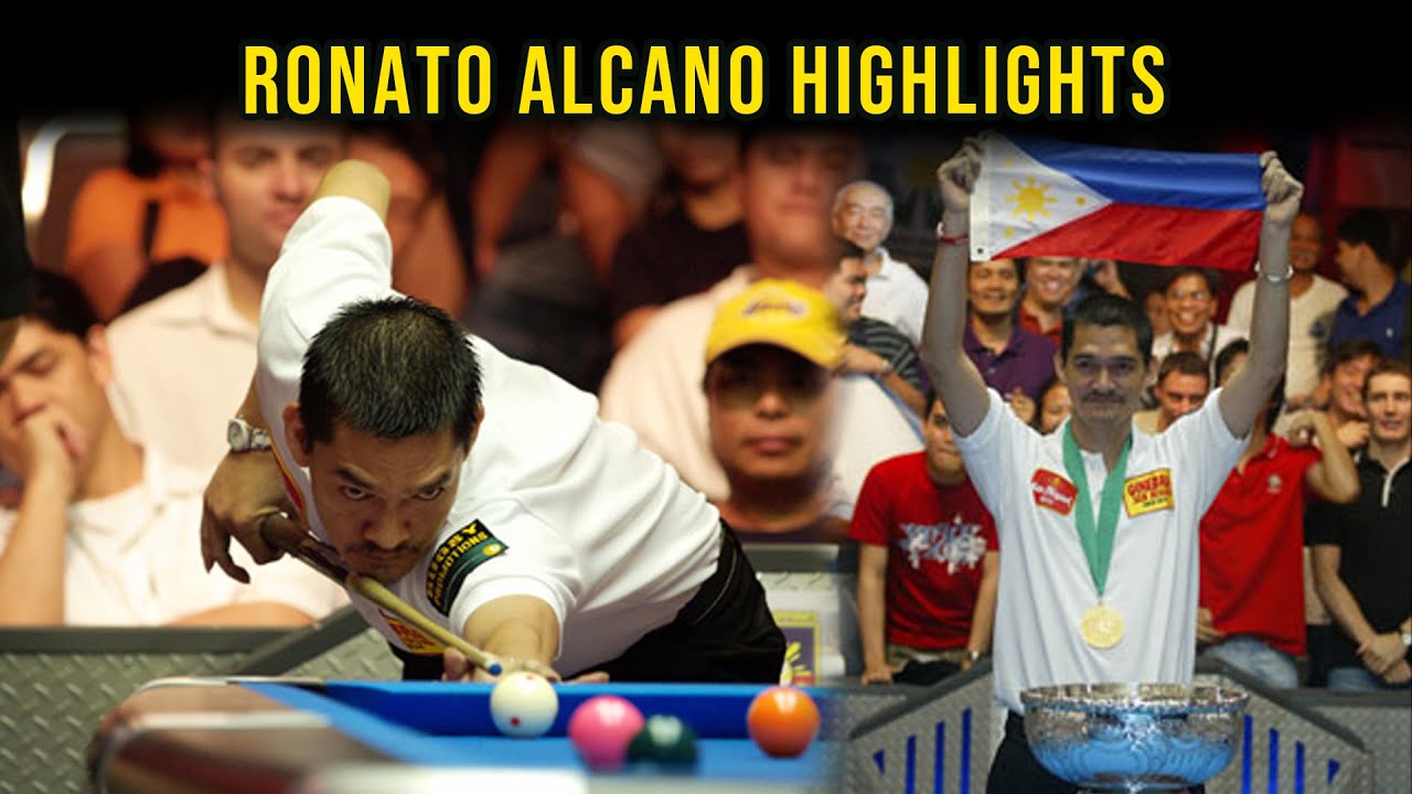 Ronato "Ronnie" Alcano Highlights 2006 World Pool Championships - Pool Trick SHots