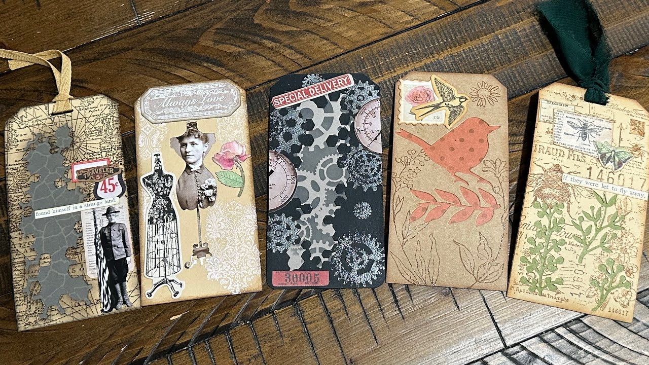 Tag Tuesday - Episode 15 - Negative Die Cut Tags
