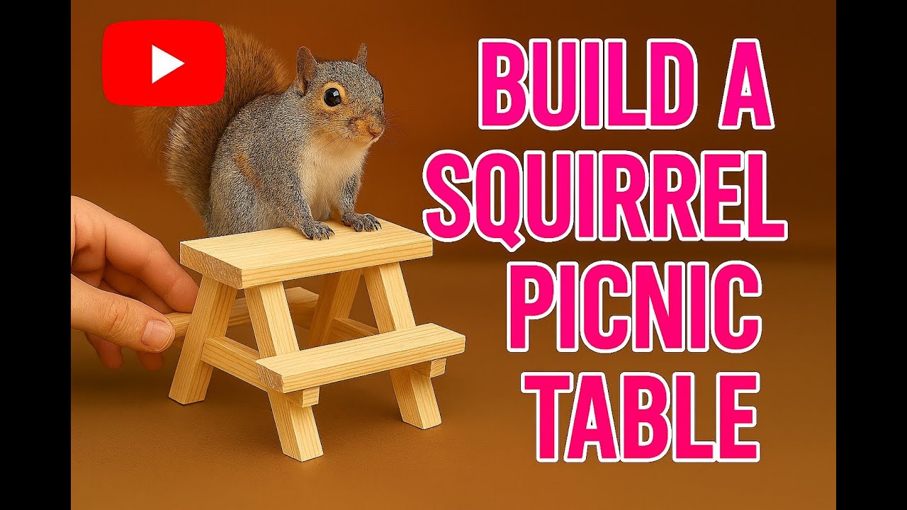 Let's Build a Squirrel Table
