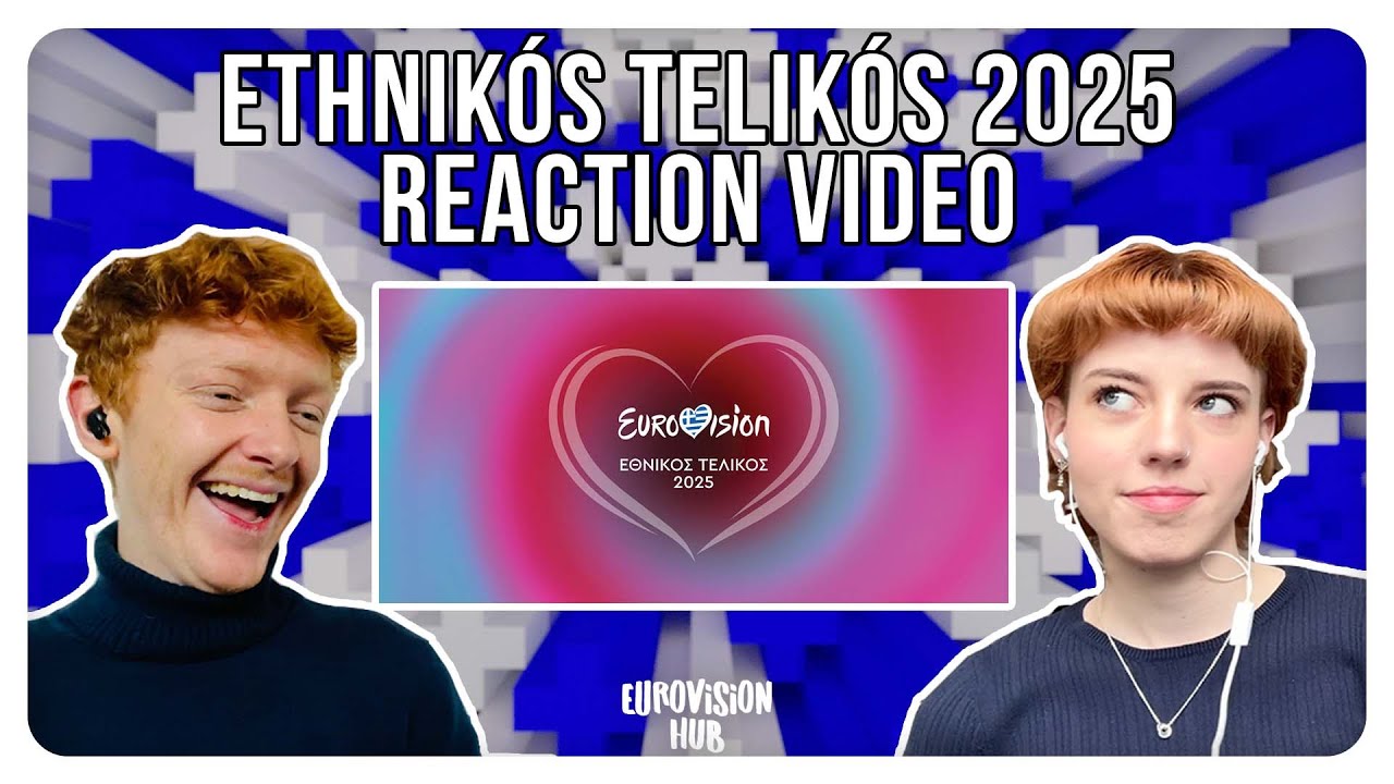 Ethnikós Telikós 2025 (All songs) Reaction | Eurovision Hub