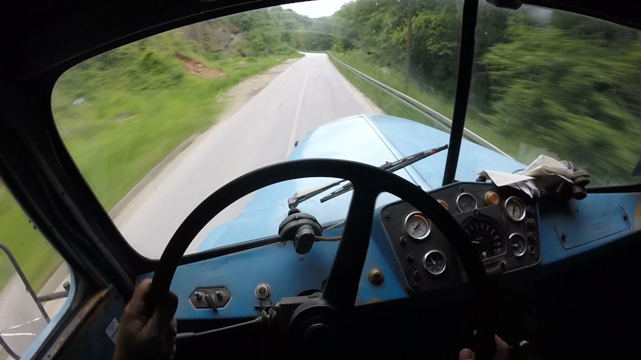 FAP 1314   ŠTICAR SNIMAK IZ PERSPEKTIVE VOZAČA/POV Driving FAP 1314 /