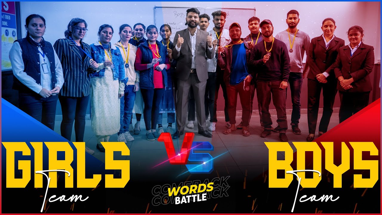 Quiz War | Boys vs Girls | Kaun Jeetega Yeh War ?? Learn and Fun | Raman Sharma #vocabulary #words