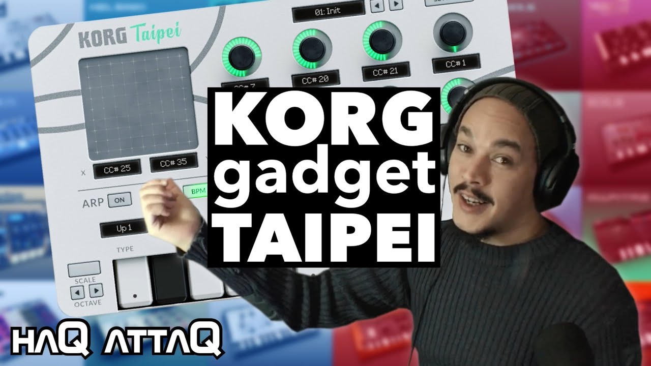 KORG Gadget Taipei MIDI Out | Including mistakes 🤦‍♂️  check description | haQ attaQ