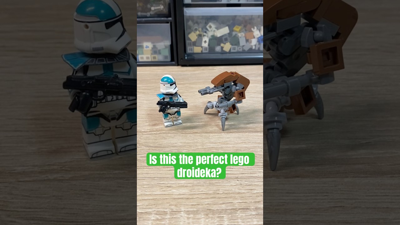 Attempting a perfect lego droideka #legomoc #legostarwars #legostarwarsmoc #minimoc #droideka