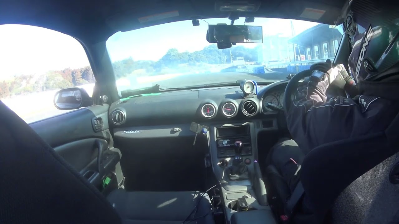 26年1月27日　茂原ツインサーキット　S15　ドリフト車載