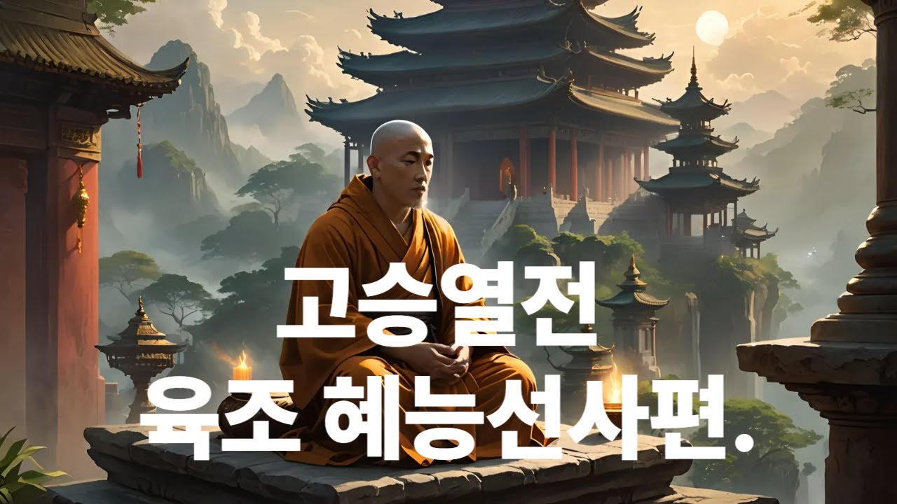 고승열전 육조혜능대사편 #고승열전 #육조단경 #마음공부 #불교지혜 #깨달음