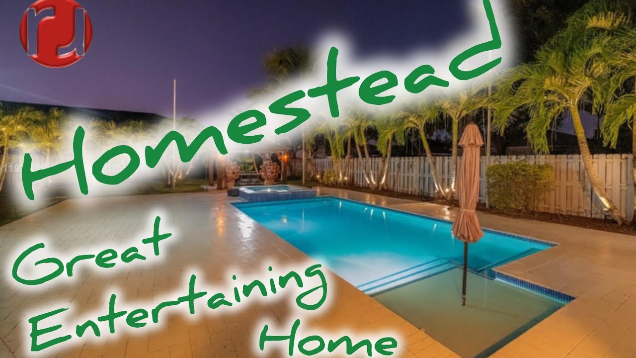 Luxury Homestead Retreat: 5BR/4BA Pool Home with Resort Amenities