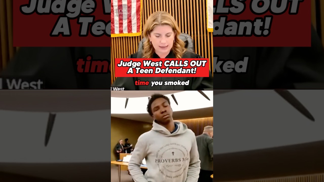 &ldquo;I quit last week!&rdquo; -Teen defendant gets CALLED OUT by Judge West.
