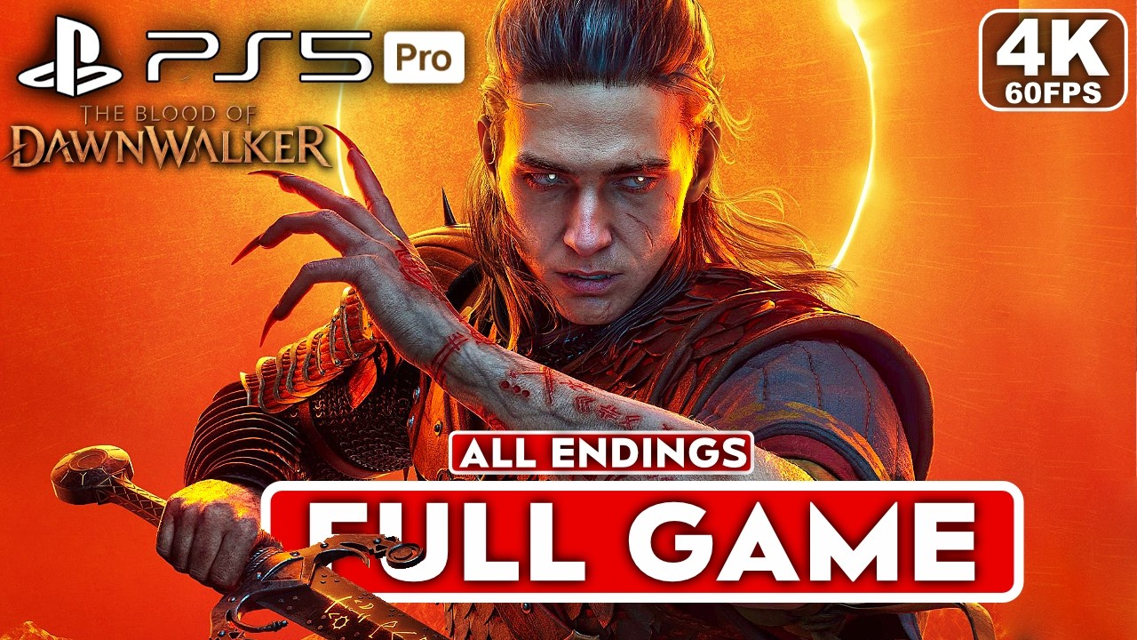THE BLOOD OF DAWNWALKER Gameplay Walkthrough FULL GAME [4K 60FPS PS5] - No Commentary