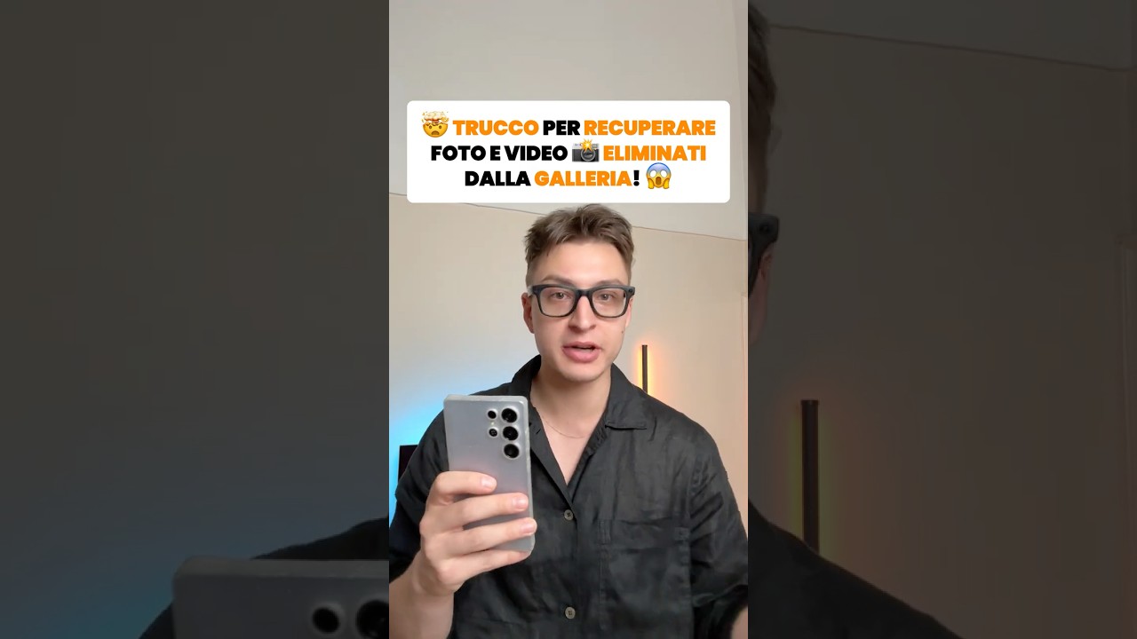 Come RECUPERARE foto e video ELIMINATI!