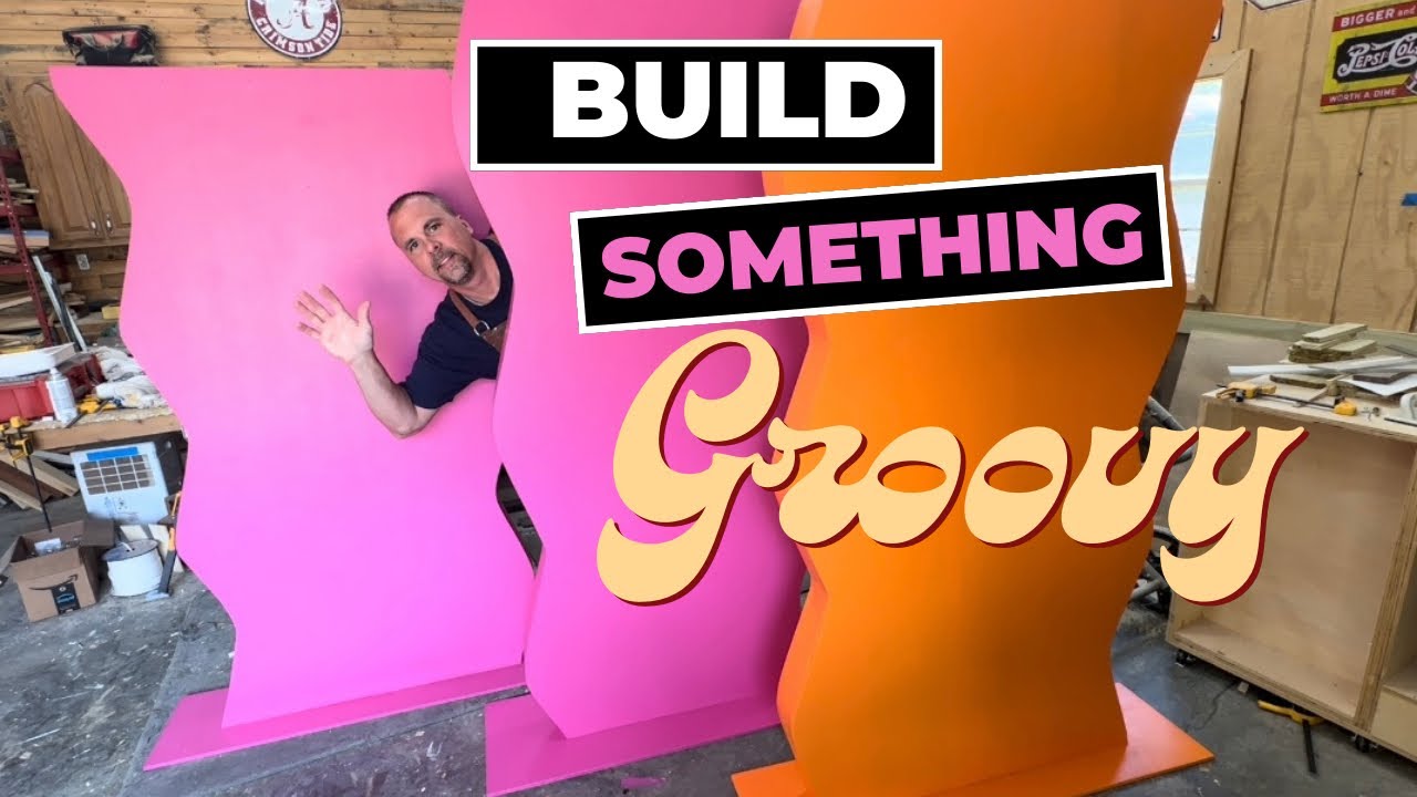 How to Build WAVY WALLS for Backdrops