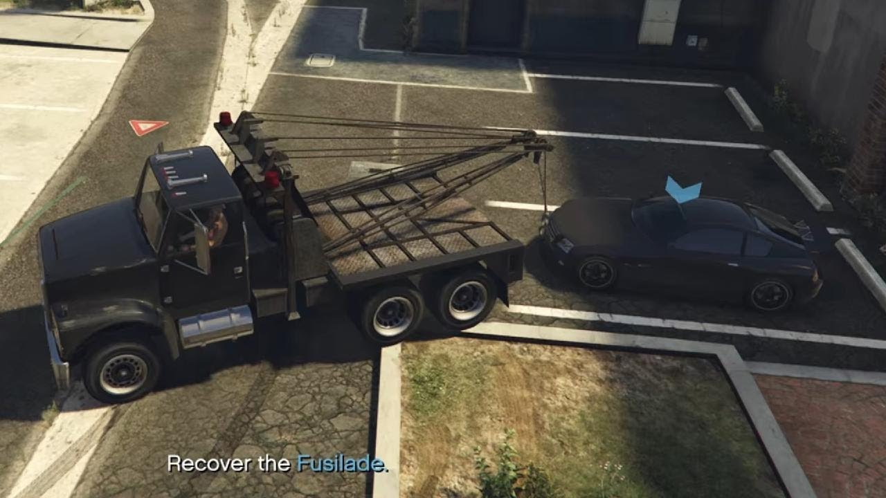GTA: It almost looked like the car reached out for the chain to help me speed up this mission 😂
