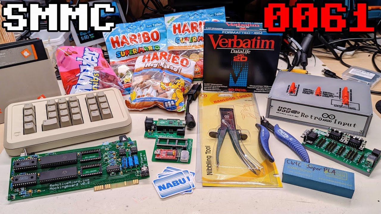 0061 A universal keyboard/mouse adapter, an Apple IIe numeric keypad, some NABU stuff and more!