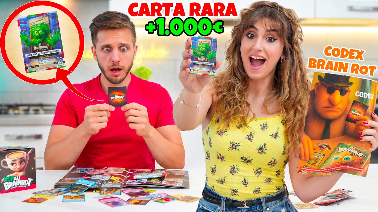 APRIAMO il CODEX dei BRAIN ROT: Siamo RICCHI? 😧💸😱 | MARTY E YUKO
