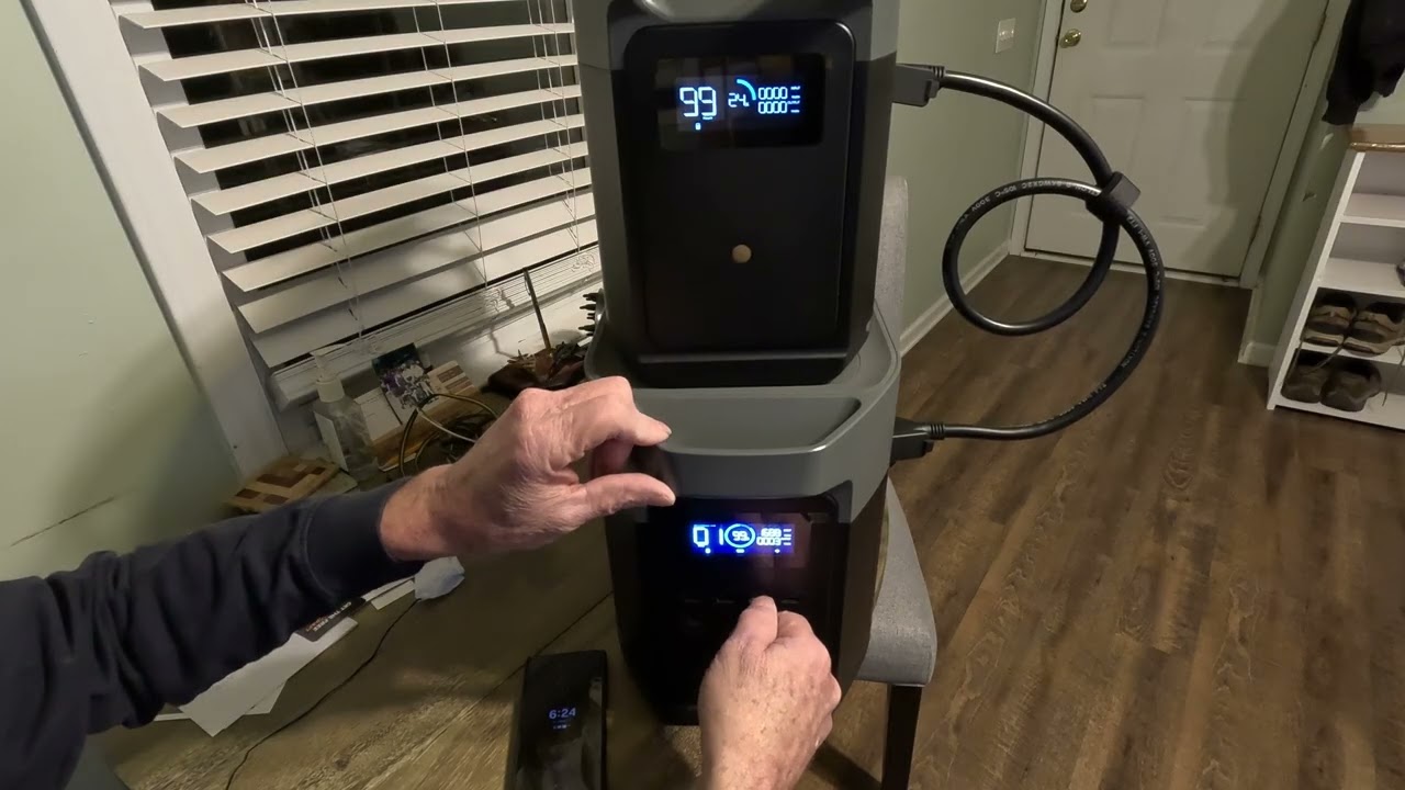 Ecoflow extra battery is not charging. A followup of the unboxing video.
