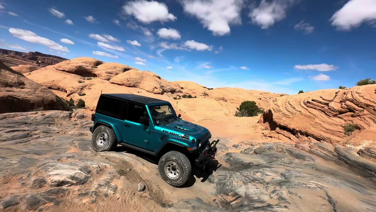 Poison Spider, Moab, Utah.Easter Jeep Safari 2024. 2 Door Rubicon