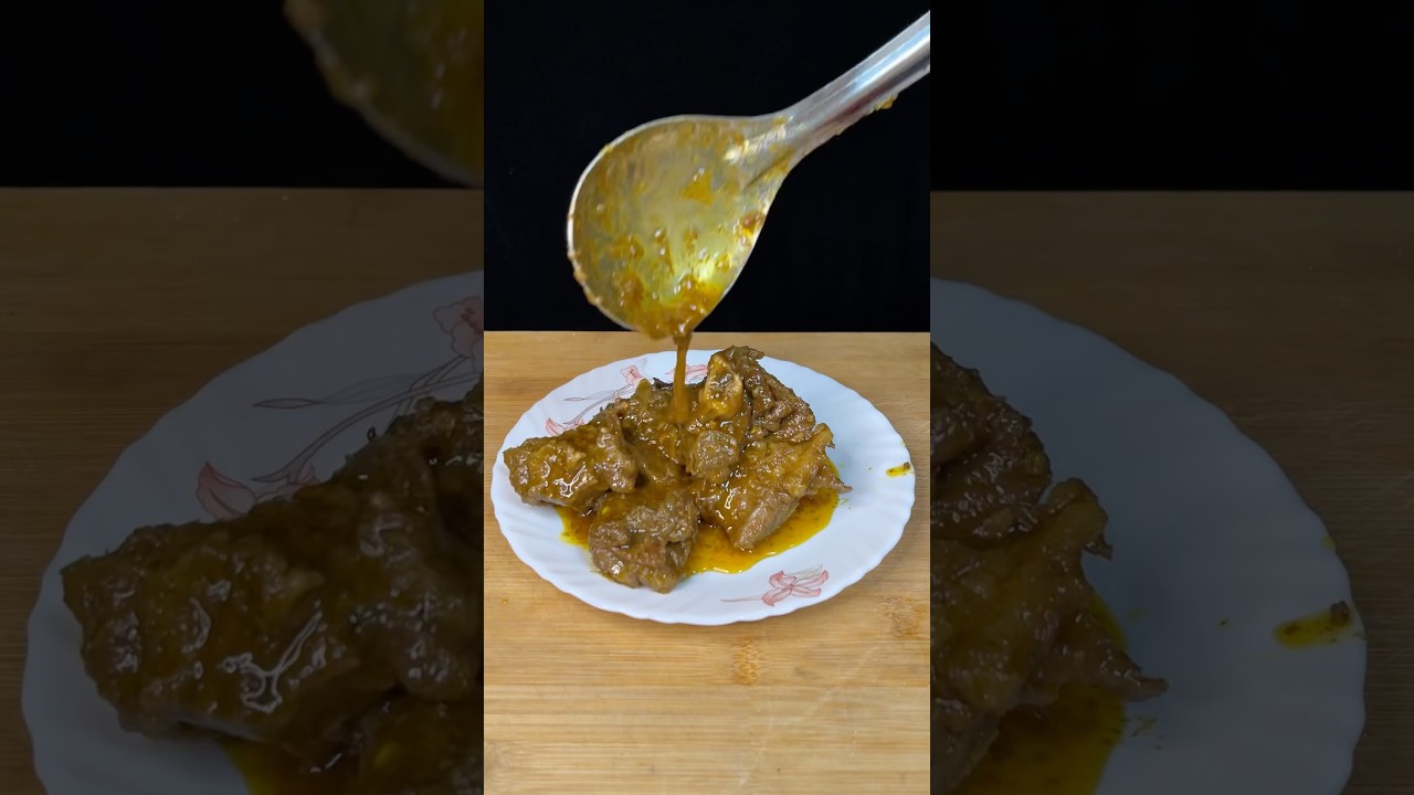 Mutton Handi ASMR Cooking || #shorts