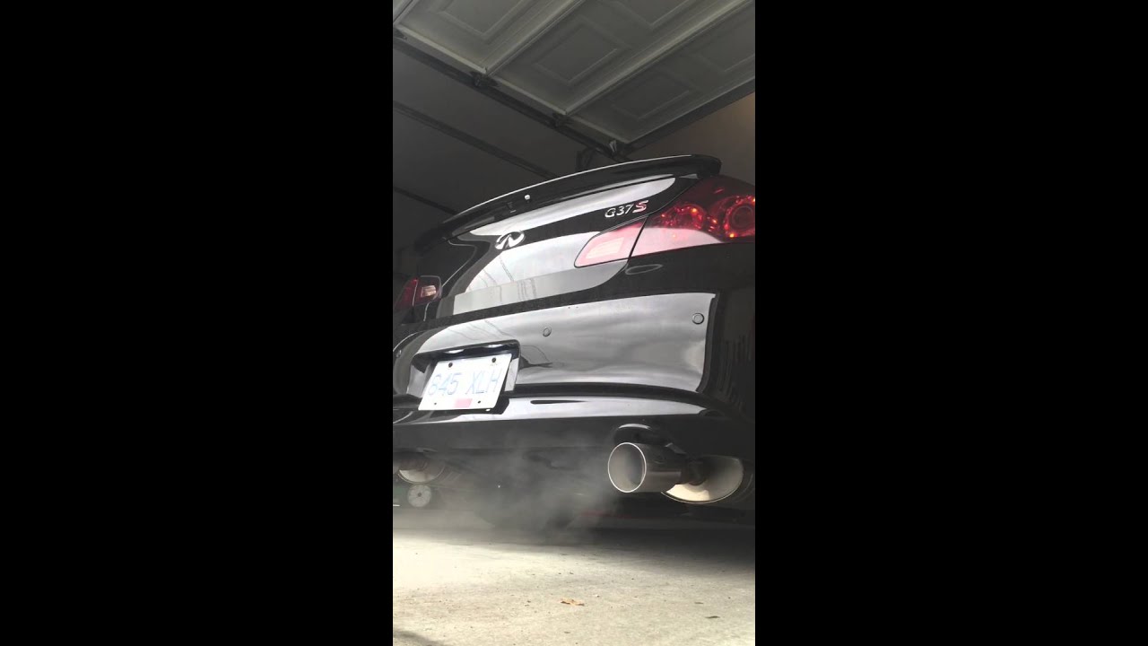 G37 Gthaus Exhaust FI RHFC Cold Start & Rev