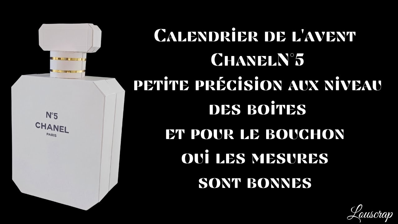 Calendrier de l'avent Chanel N°5