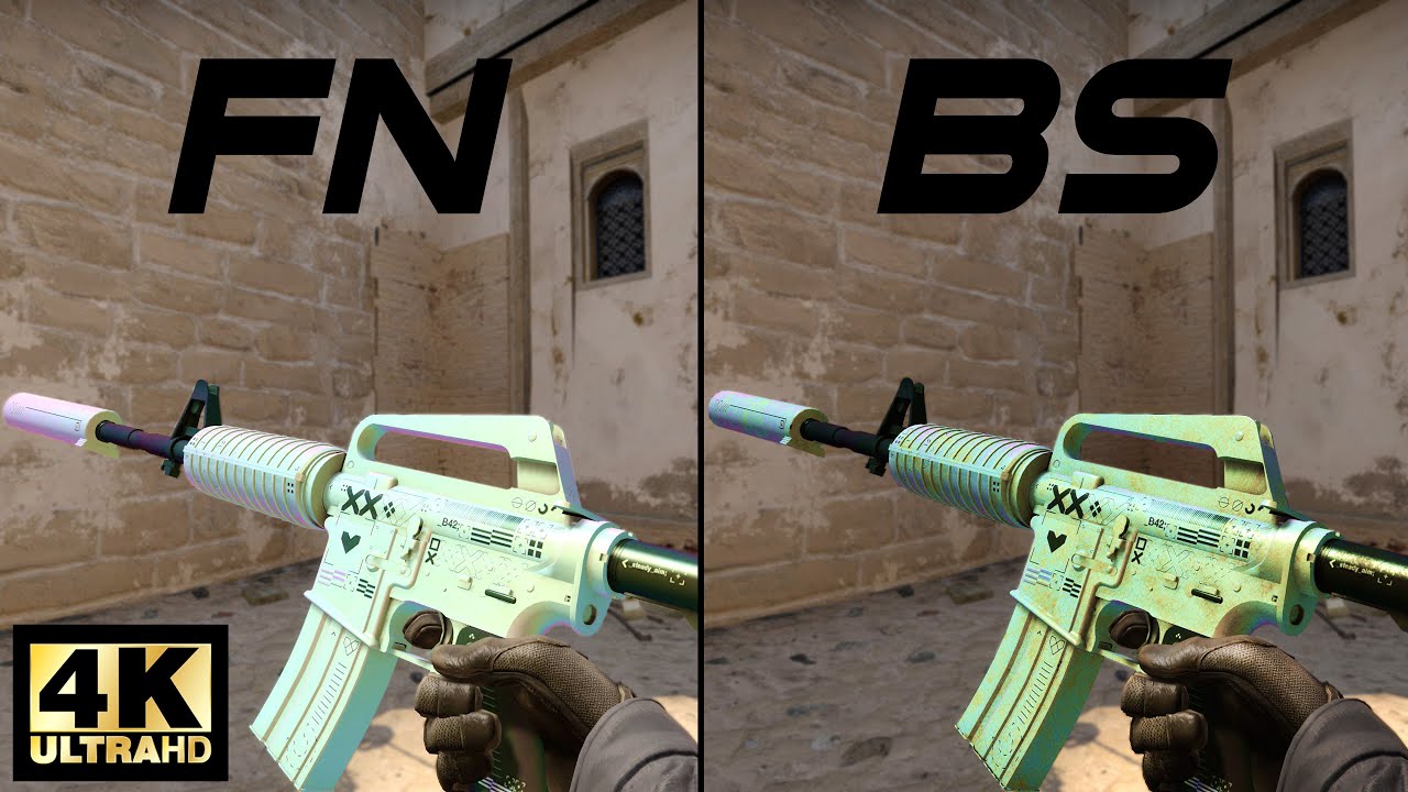 CSGO M4A1-S | Printstream - Skin showcase and gameplay all floats/wear [4K60FPS]