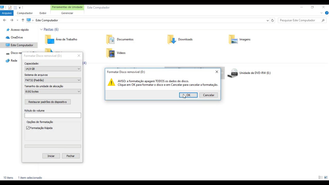 Criar Pendrive Bootável.