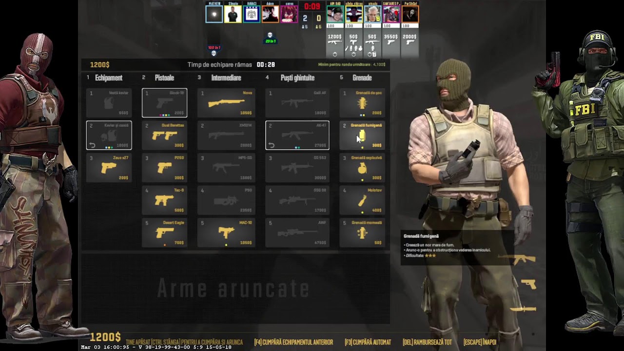 LIVE CS GO 2 ROMANIA