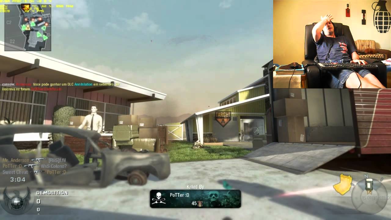 A volta do Colono!!!  Se estressando em Black Ops ao vivo!