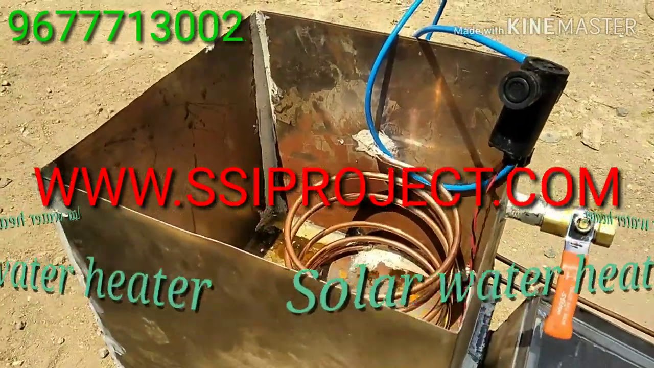 Solar Based Projects for Engineering Students / Solar Water Heater
