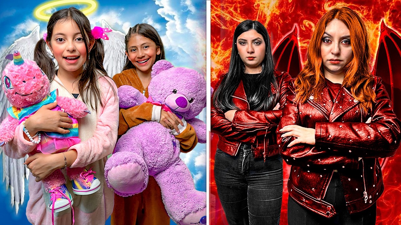 HERMANA BUENA 😇 vs HERMANA MALA 😈 **Guerra de Hermanas ** | Princesa Vale
