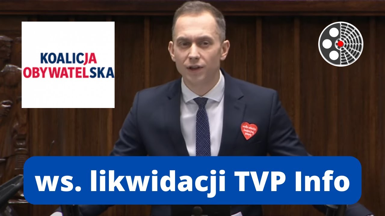 Cezary Tomczyk ws. likwidacji TVP Info