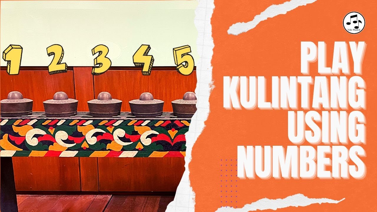 How To Play The Kulintang Using Numbers | Music of Mindanao
