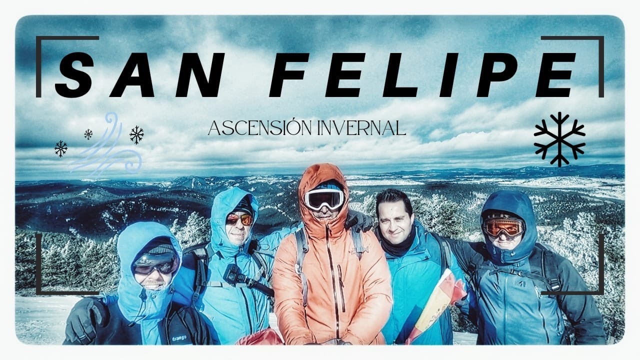 A 20 BAJO CERO EN EL CERRO DE SAN FELIPE. Ascensión invernal desde el Nacimiento del Río Cuervo